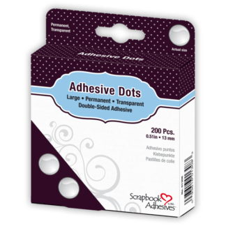 Scrapbook Adhesive Dots LARGE 13mm