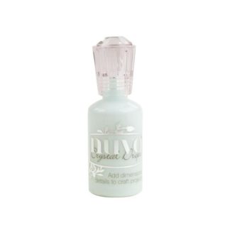 Duck Egg Blue Crystal Drops