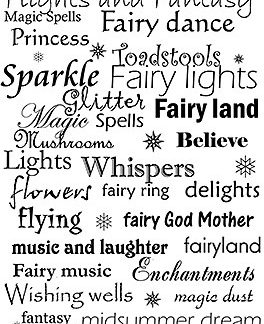 LAV025 Fairy Words