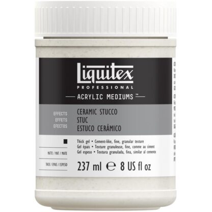 Liquitex Ceramic Stucco Texture Gel 8oz