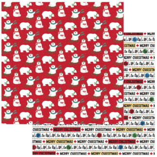 O Canada Christmas - Polar Games 12X12 paper