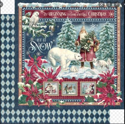 G45 Let it Snow - Let it Snow 12X12 paper