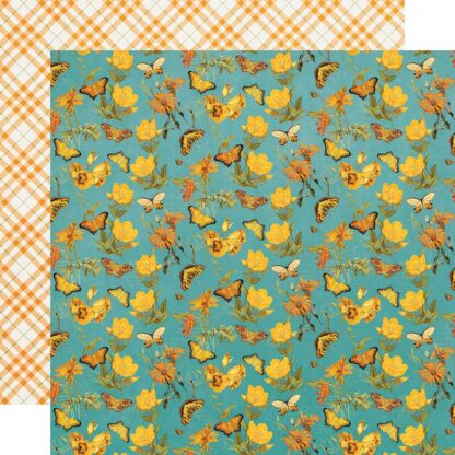 Simple Stories - 12 X 12 Pattern Paper - Simple Vintage Country Harvest - Autumn Glory