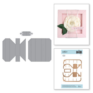 Spellbinders Cutting Dies - Adjustable Shadow Frame with 3/4" Border