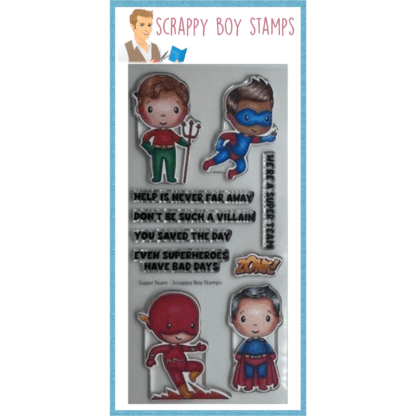 SBS - Stamp Set - Super Team
