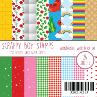 SBS - 6X6 paper pad - Wonderful World of Oz