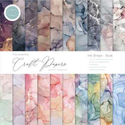 Craft Consortium 12X12 paper pad Dusk