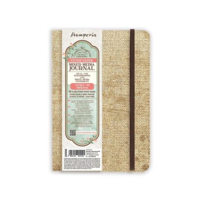 Stamperia- A5 Stone Paper Mixed Media Journal