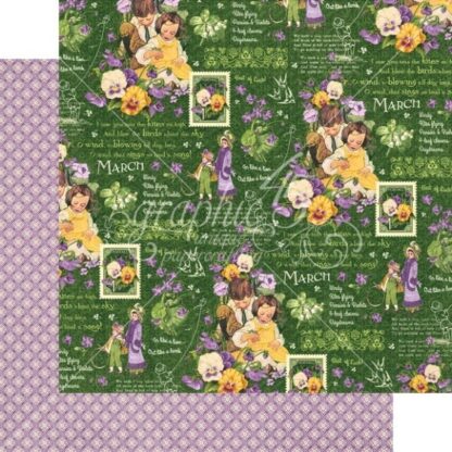 G45 - Children's Hour - March Montage 12 X 12