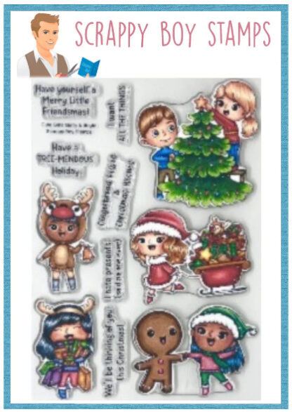 SBS - Stamp Set - Cute Girls Merry & Bright