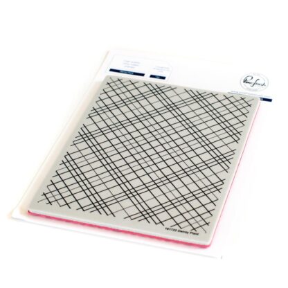 Pinkfresh Studio - Dainty Plaid Stamp