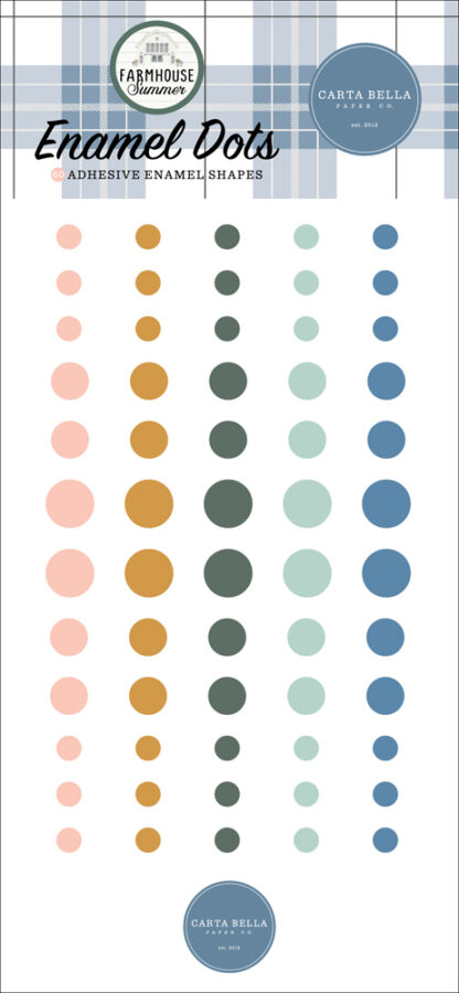 Echo Park - Enamel Dots - Farmhouse Summer