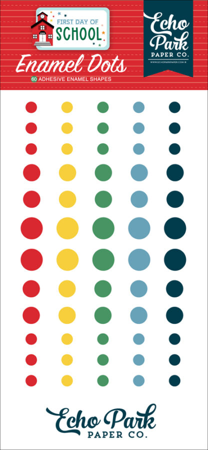 Echo Park - Enamel Dots - First Day Of School