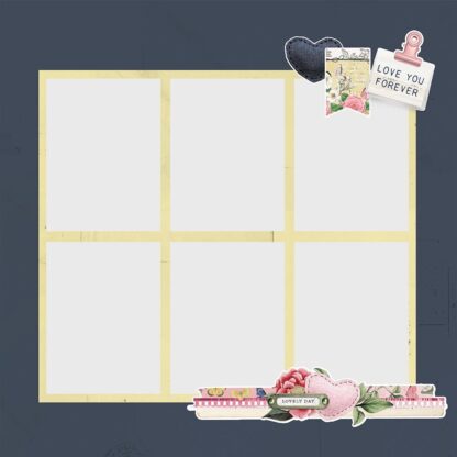 Simple Stories - Simple Vintage Indigo Garden - Page Pieces - Image 3