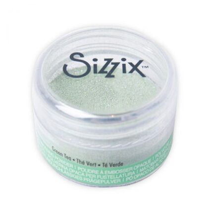 Sizzix - Embossing Powder - Green Tea