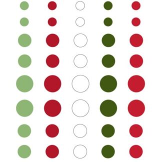 Echo Park - Enamel Dots - The Magic of Christmas