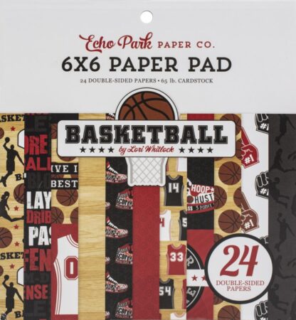 Echo Park - 6 X 6 paper pad - Basketball