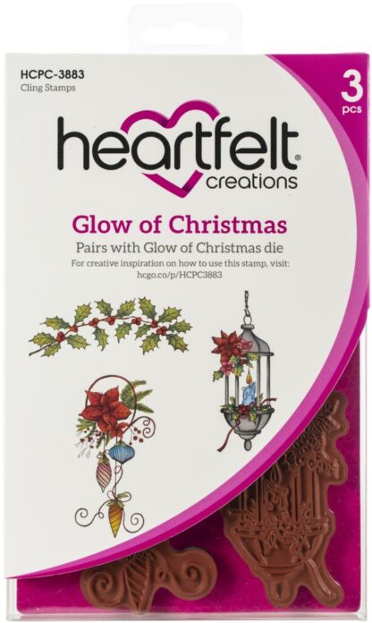Heartfelt - Stamp and Die Combo - Glow of Christmas