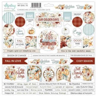 Mintay - Chipboard Stickers - Golden Days