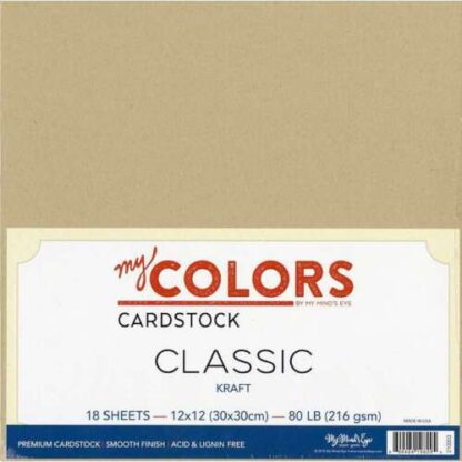 My Colors Cardstock - Bundle - Kraft