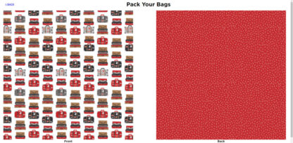 Echo Park - Let's Go Anywhere - 12 x 12 paper Pack Your Bags