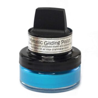Cosmic Shimmer - Metallic Gilding Polish - Blue Wave