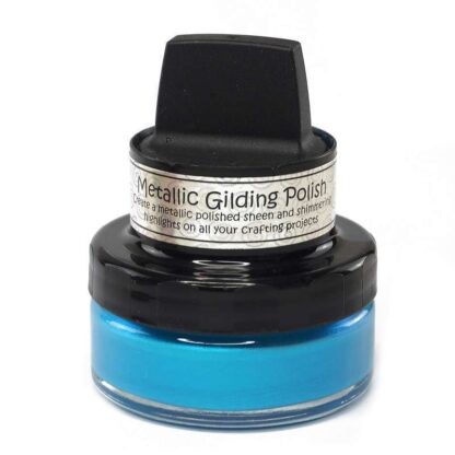 Cosmic Shimmer - Metallic Gilding Polish - Blue Wave