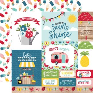 Echo Park - A Slice of Summer - Multi Journaling Cards