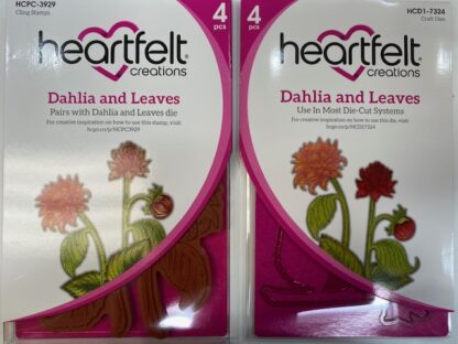 HFC - Stamp and Die Set -Dahlia and Leaves