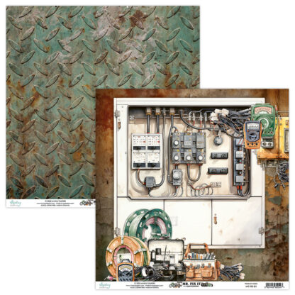 Mintay - 12X12 Paper - Mr Fix It 01