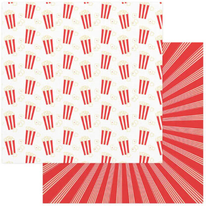 PhotoPlay - Summer Bucket List - Popcorn Popping 12X12 paper