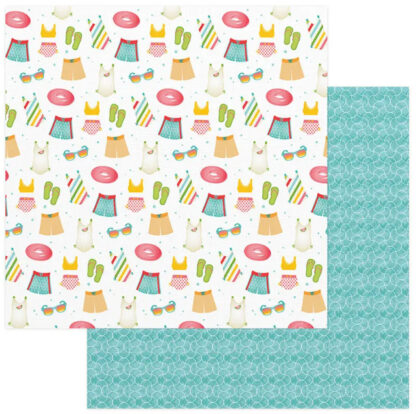 PhotoPlay - Summer Bucket List - Splish Splash 12X12 paper