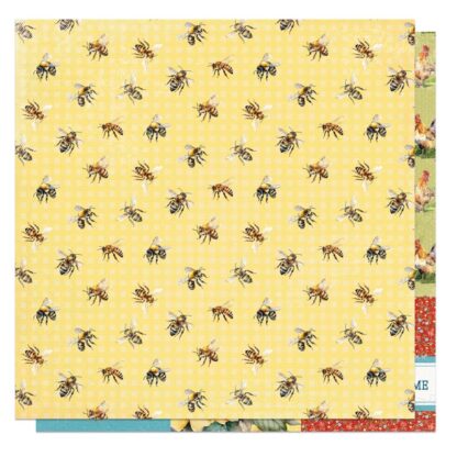 PhotoPlay - Willow Creek Highlands - Sweet Bees 12X12 paper