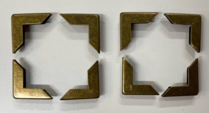 SBEBC - Metal Book Corner - Antique Bronze 8 pieces