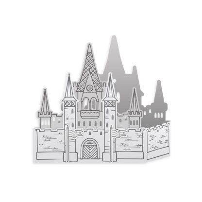 P13 - 3D Castle Light Chipboard Embellishments - Image 3