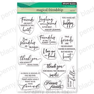Penny Black - Stamps - Magical Friendship