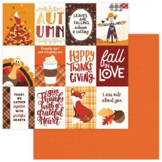 PhotoPlay - Mad 4 Fall - 12X12 paper - Fall in Love