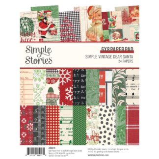 Simple Stories - Simple Vintage Dear Santa - 6X8 Paper Pad