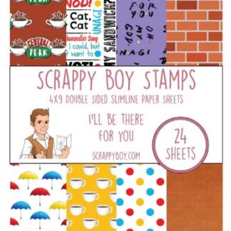 SBS - 4X9 Slimline paper pad - I'll Be There For You
