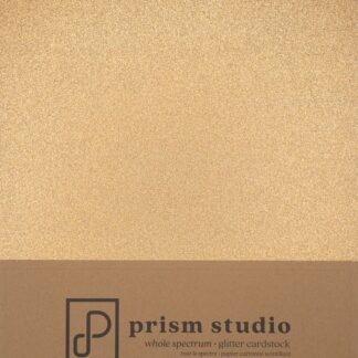 Prism Studio - Glitter Cardstock - Pharaoh 8 1/2 X 11