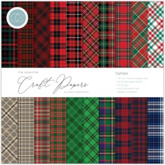 Craft Consortium 12X12 paper pad Tartan