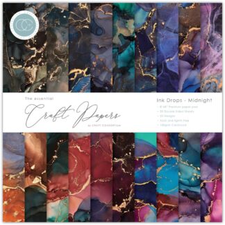 Craft Consortium 8X8 paper pad Midnight