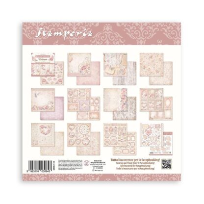 Stamperia- Romance Forever - 12X12 collection pack 10 sheets - Image 2
