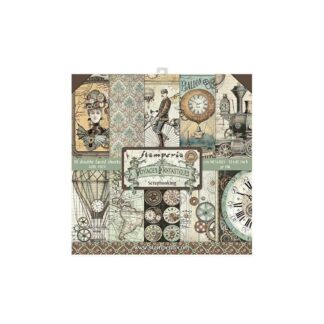 Stamperia- Voyage Fantastique - 12X12 collection pack 10 sheets