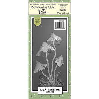 Lisa Horton - 3D Embossing Folder and Die - Fairy Pedestals