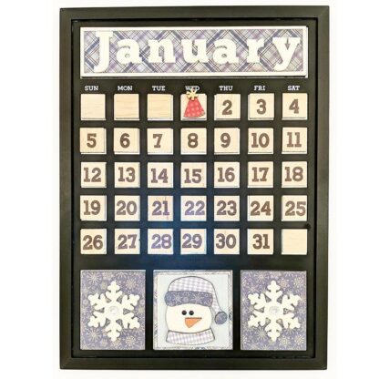 Foundations Decor - January Calendar Kit