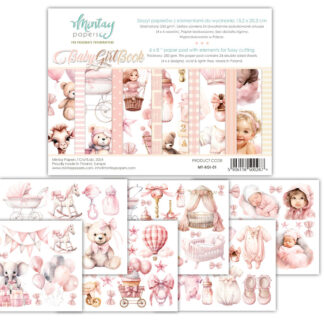 Mintay - Baby Girl Book- 6X8 Paper Pad