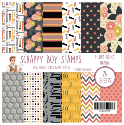 SBS - 6X6 paper pad - I Love Being Handy