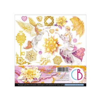 Ciao Bella- Ethereal Fussy Cut 6 X 6 paper pad