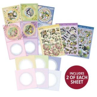 Hunkydory - Delightful Birds A New Season Decoupage Card Kit